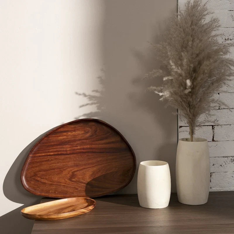 Wooden Leaf Tray for Decoration or Serving