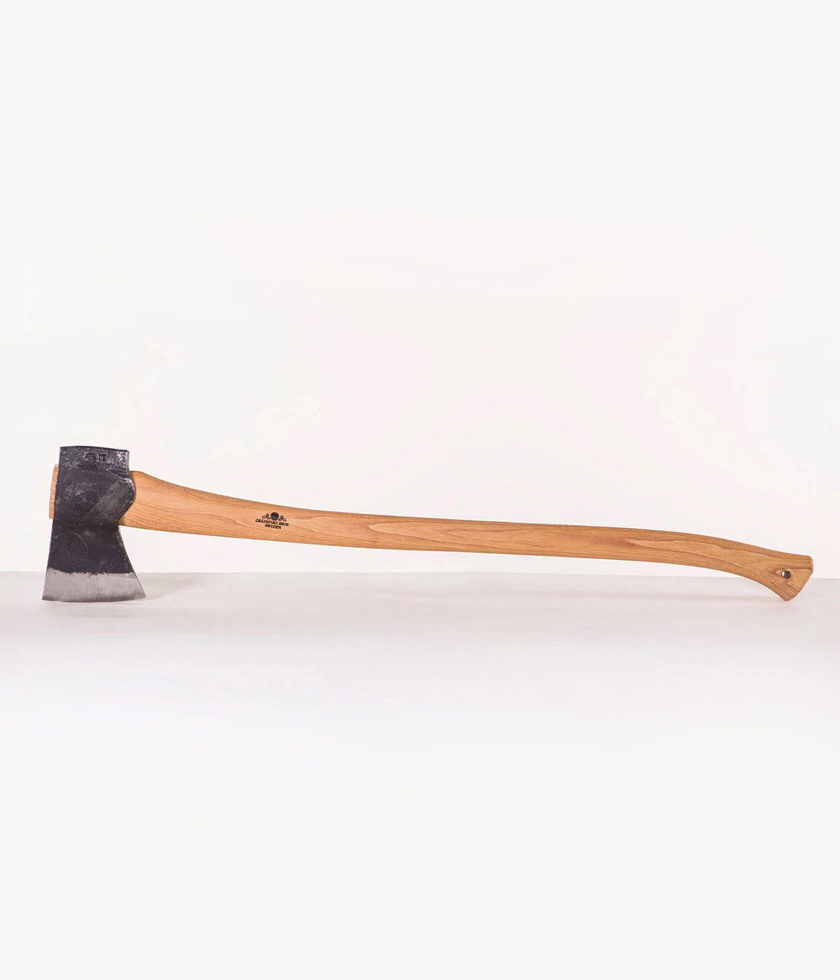 Gransfors Bruks American felling axe 5 lb long hickory handle for large timber
