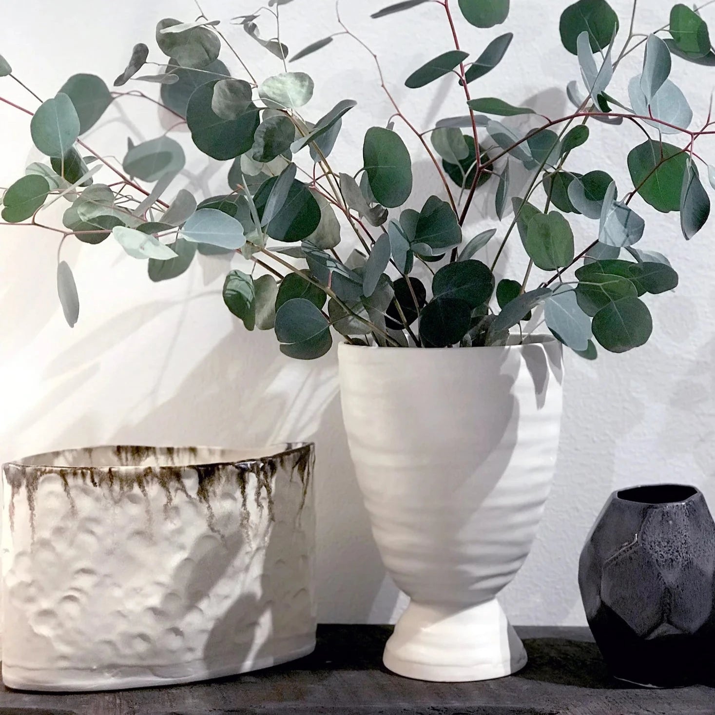 Bare Pedestal  Vase