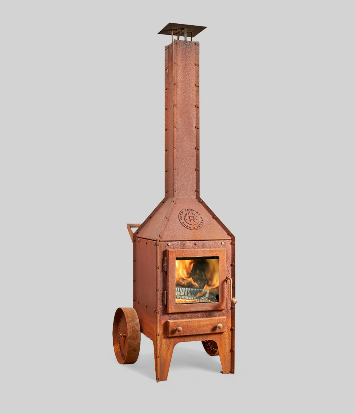 Bijuga Outdoor Wood Burning Fireplace