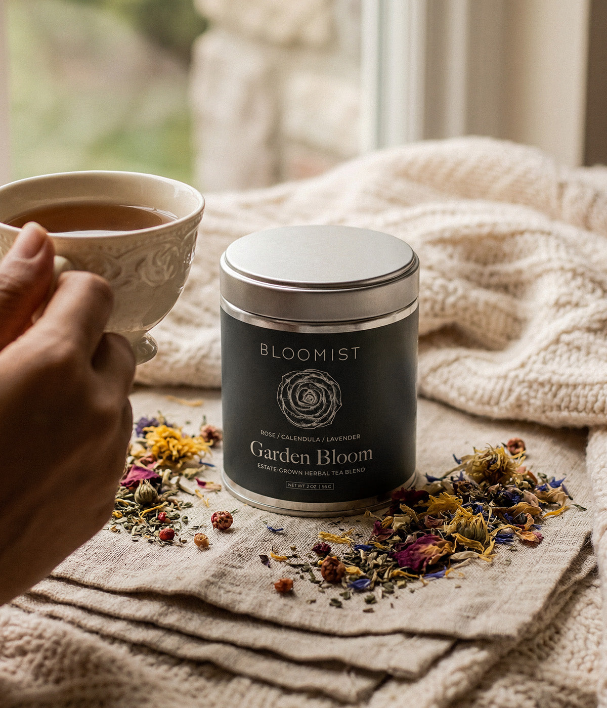 floral tea