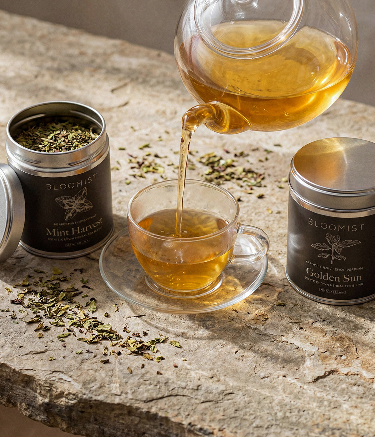 loose leaf mint tea