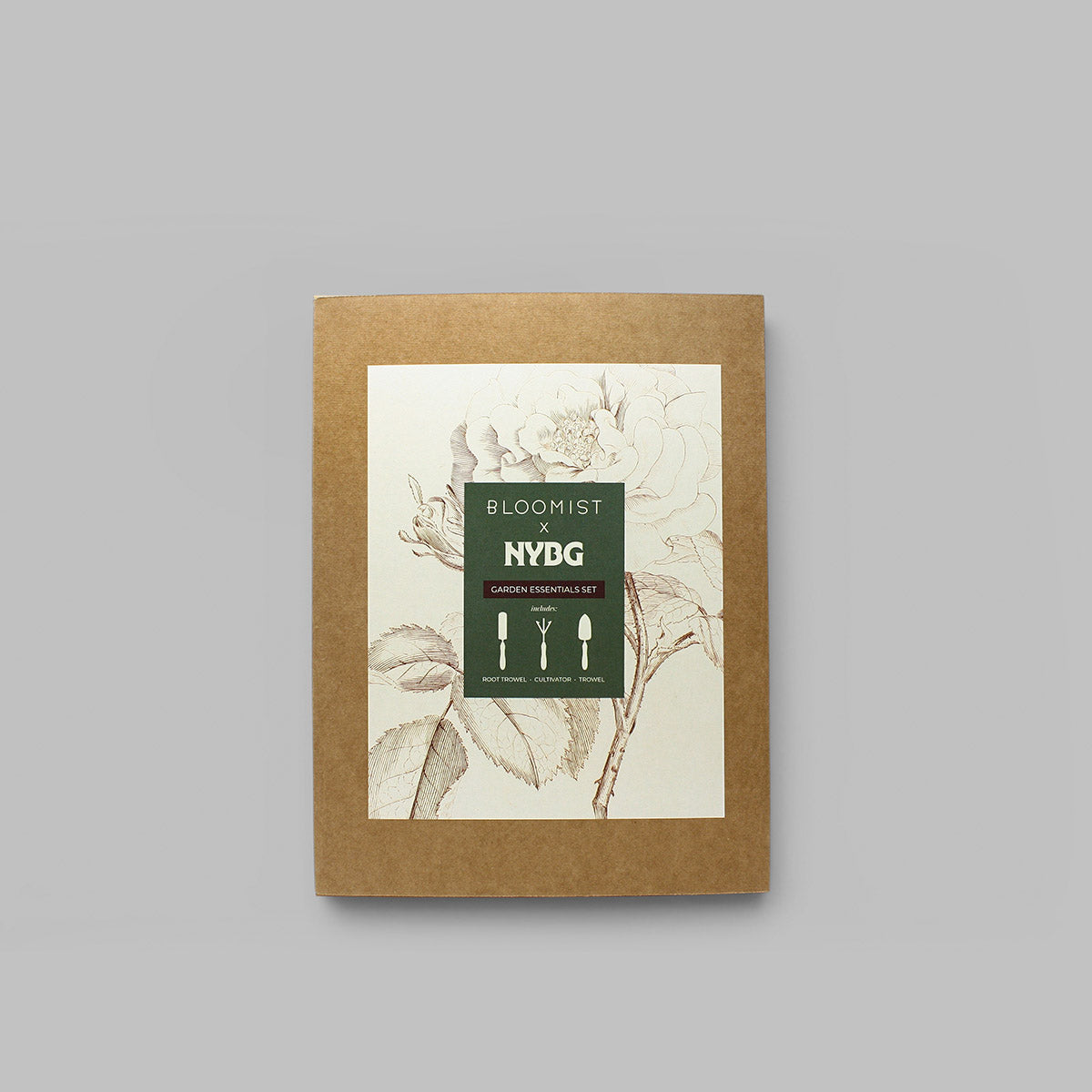 Bloomist x NYBG gardening gift set in a branded presentation box