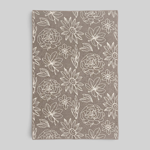 The Flora Cashmere Throw