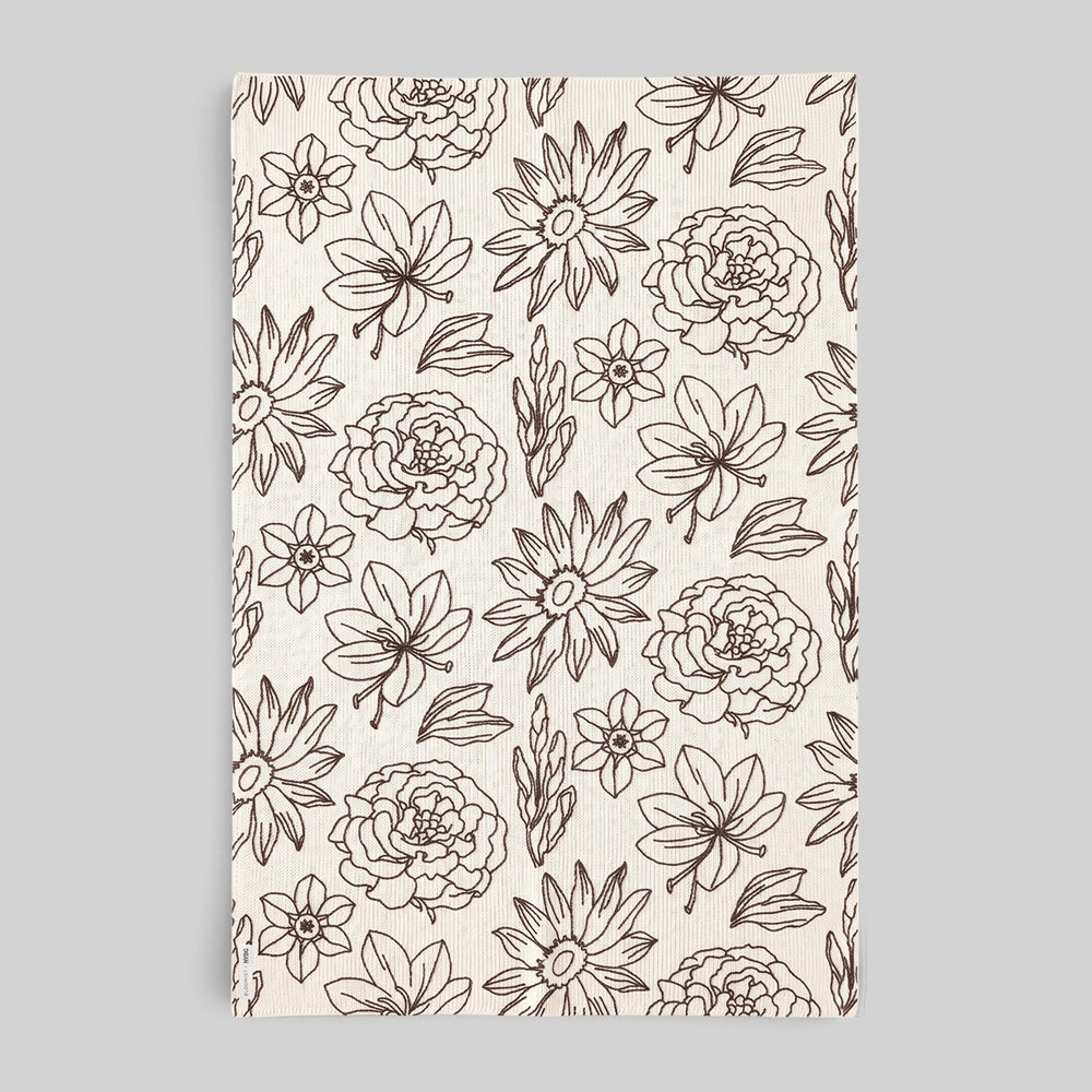 The Flora Cashmere Throw