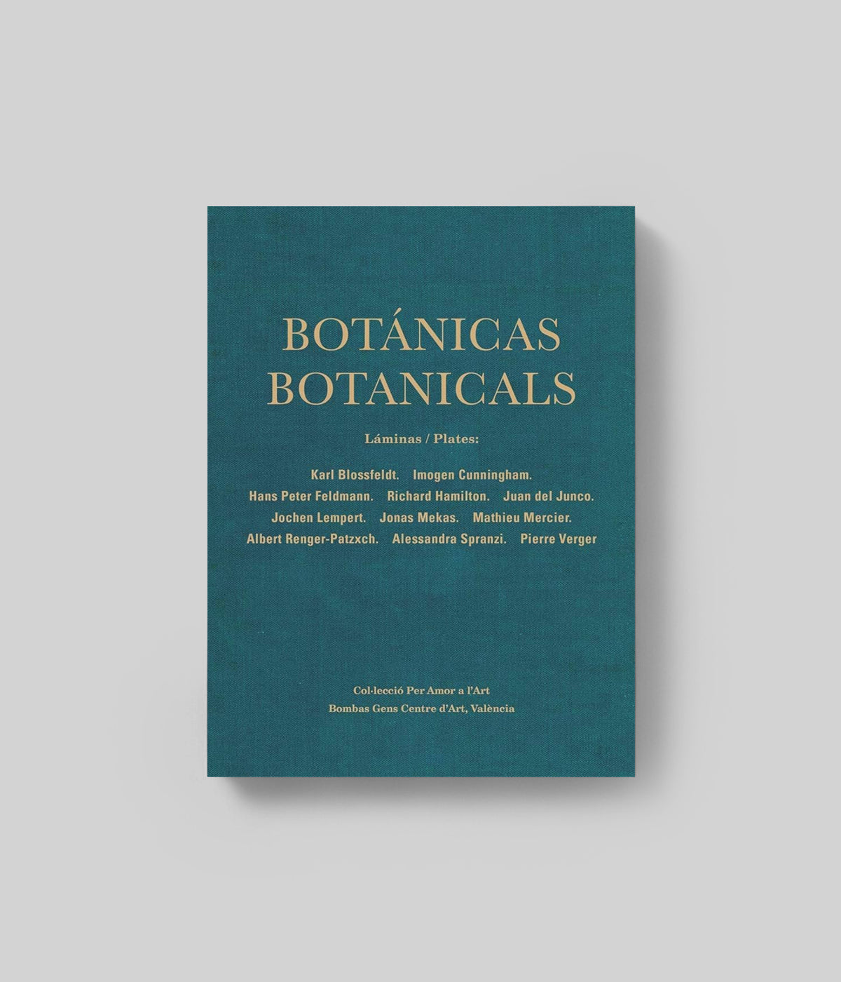 Botanical Illustration Book with linen cover for plant lovers and art collectors