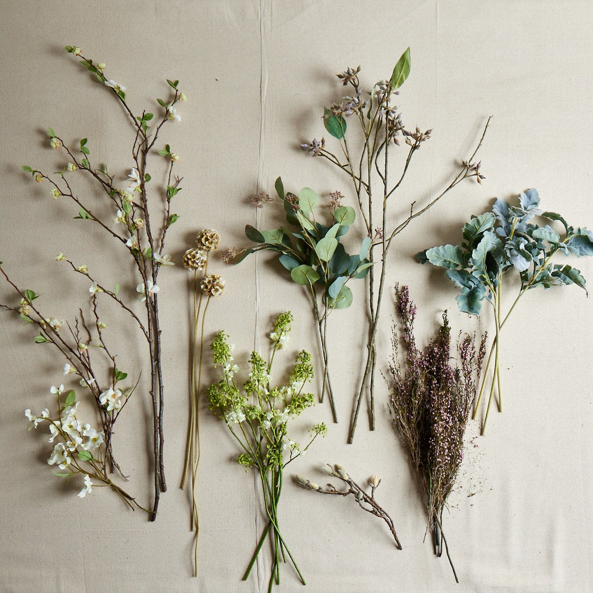 EcoFaux Dusty Miller Spray - Bloomist