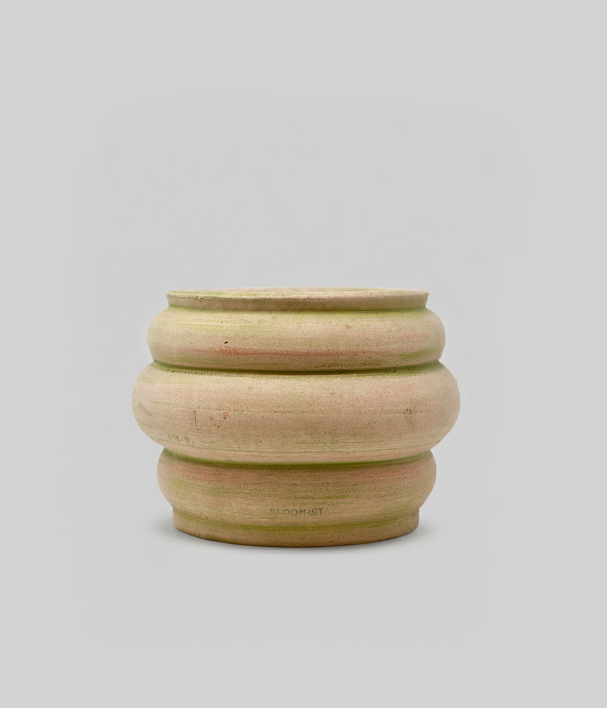 Basin Terracotta Pot, Greenwash