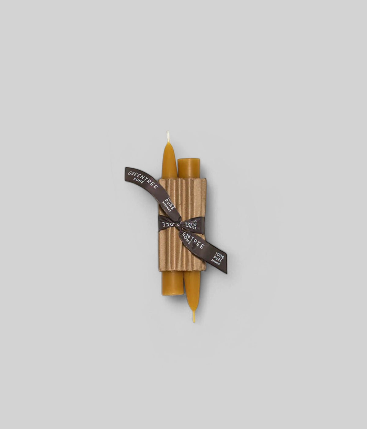 beeswex taper candle