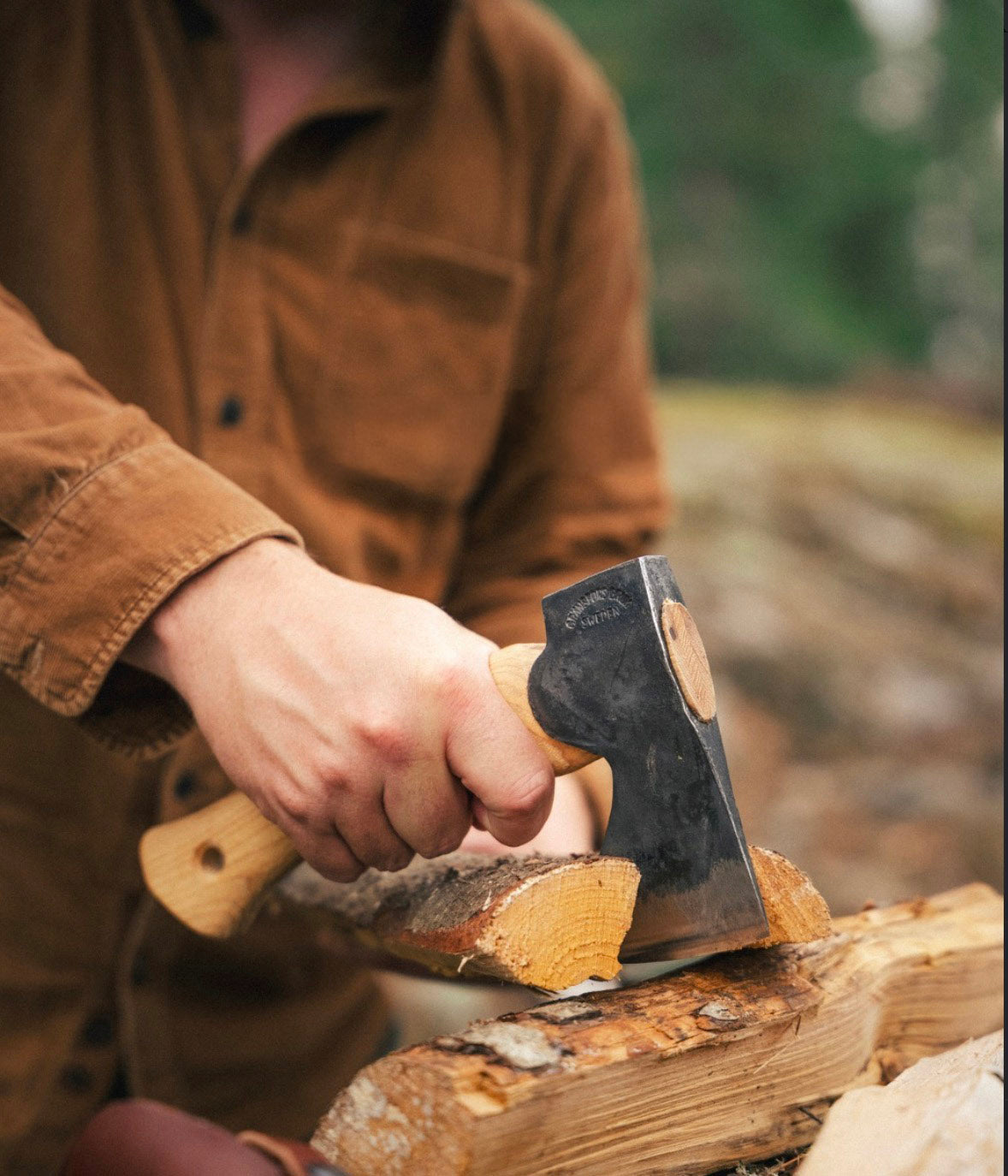 Gransfors Bruks axe for camping forged in Gransfors Sweden since 1902