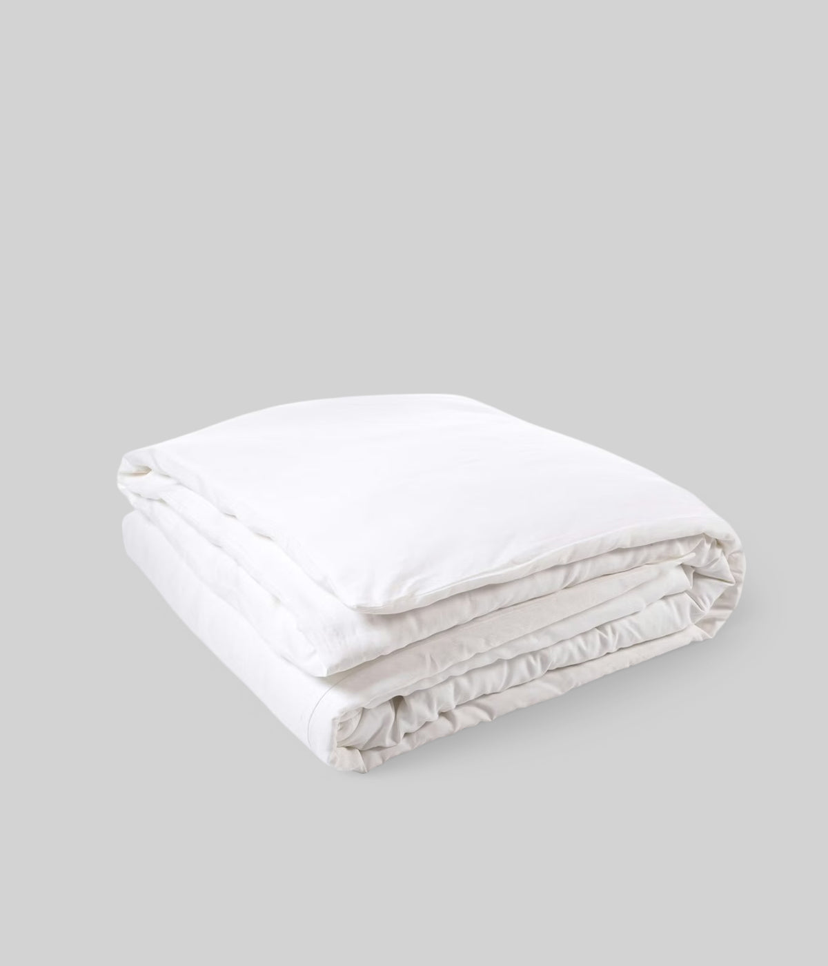 Organic linen duvet cover woven in Belgium from GOTS-certified Flemish flax in white