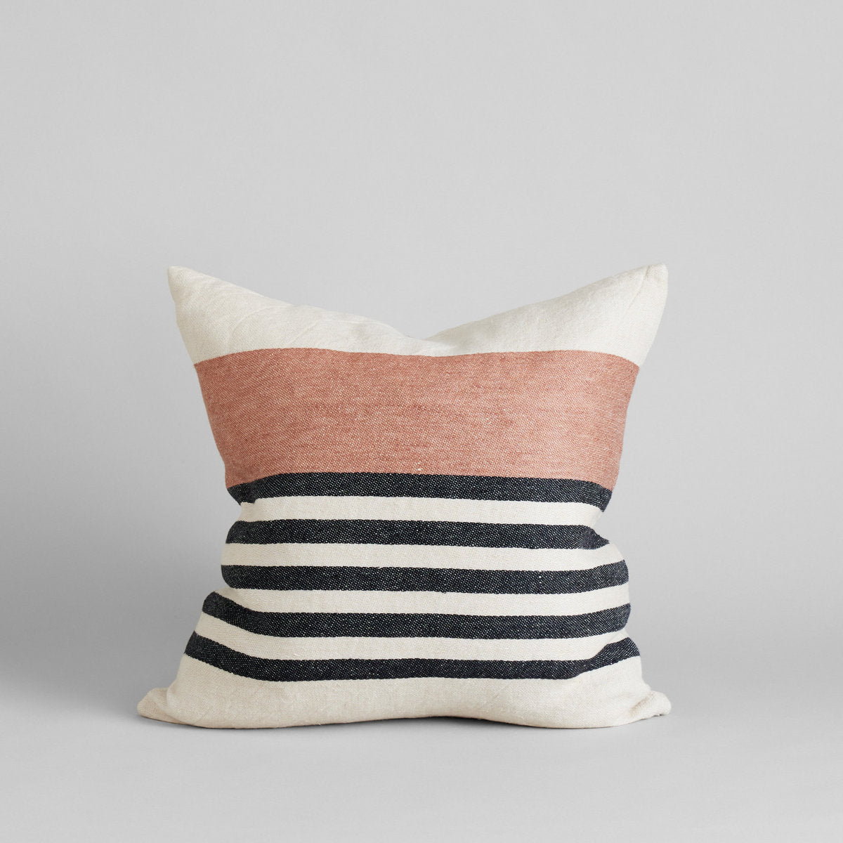 Inyo Belgian Linen Decorative Pillow Cover woven in Belgium from Flemish flax