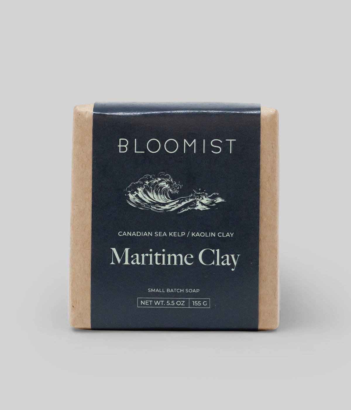 Sea Kelp Soap made with organic plant oils, mineral clays, and natural sea kelp