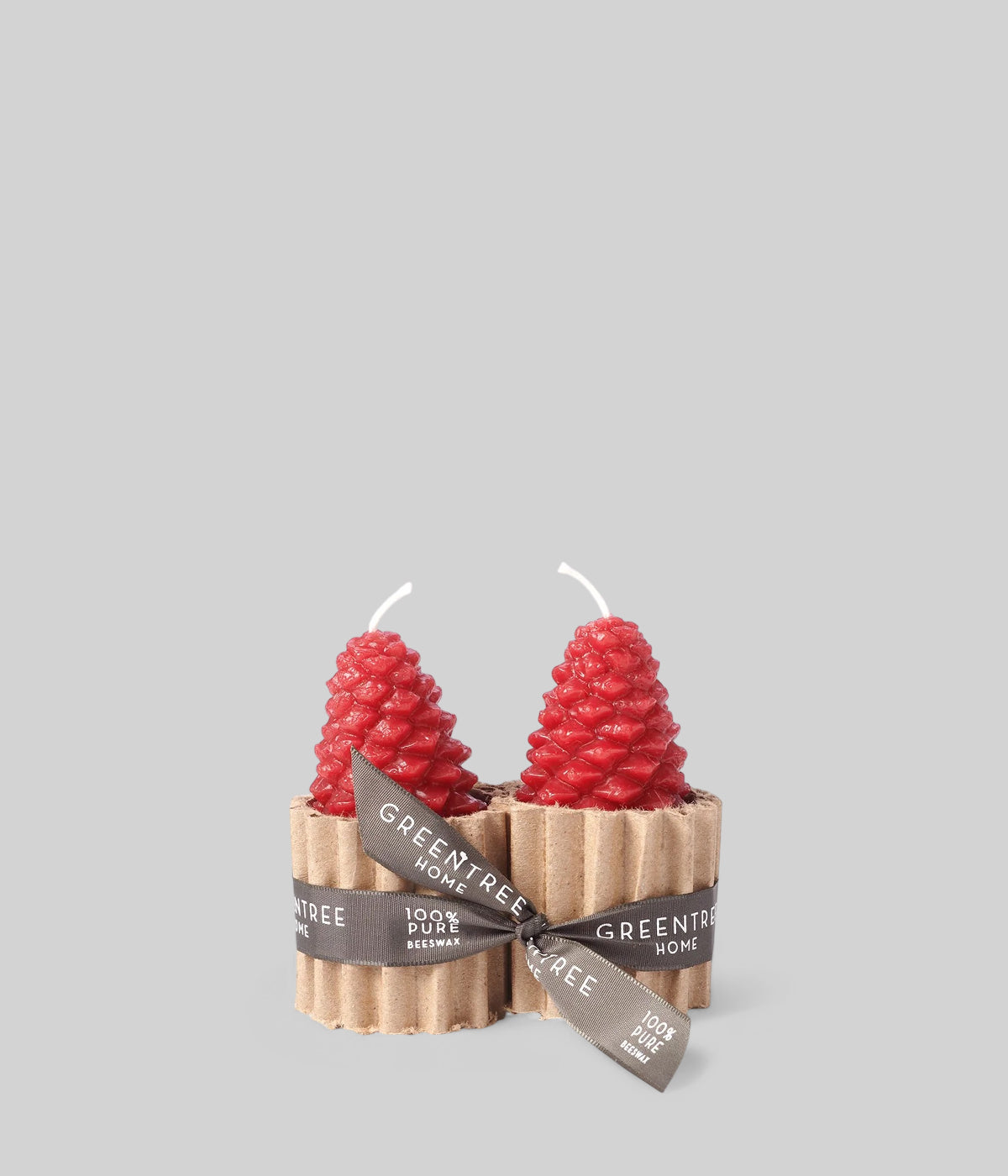 Beeswax Small Pine Cone Candles