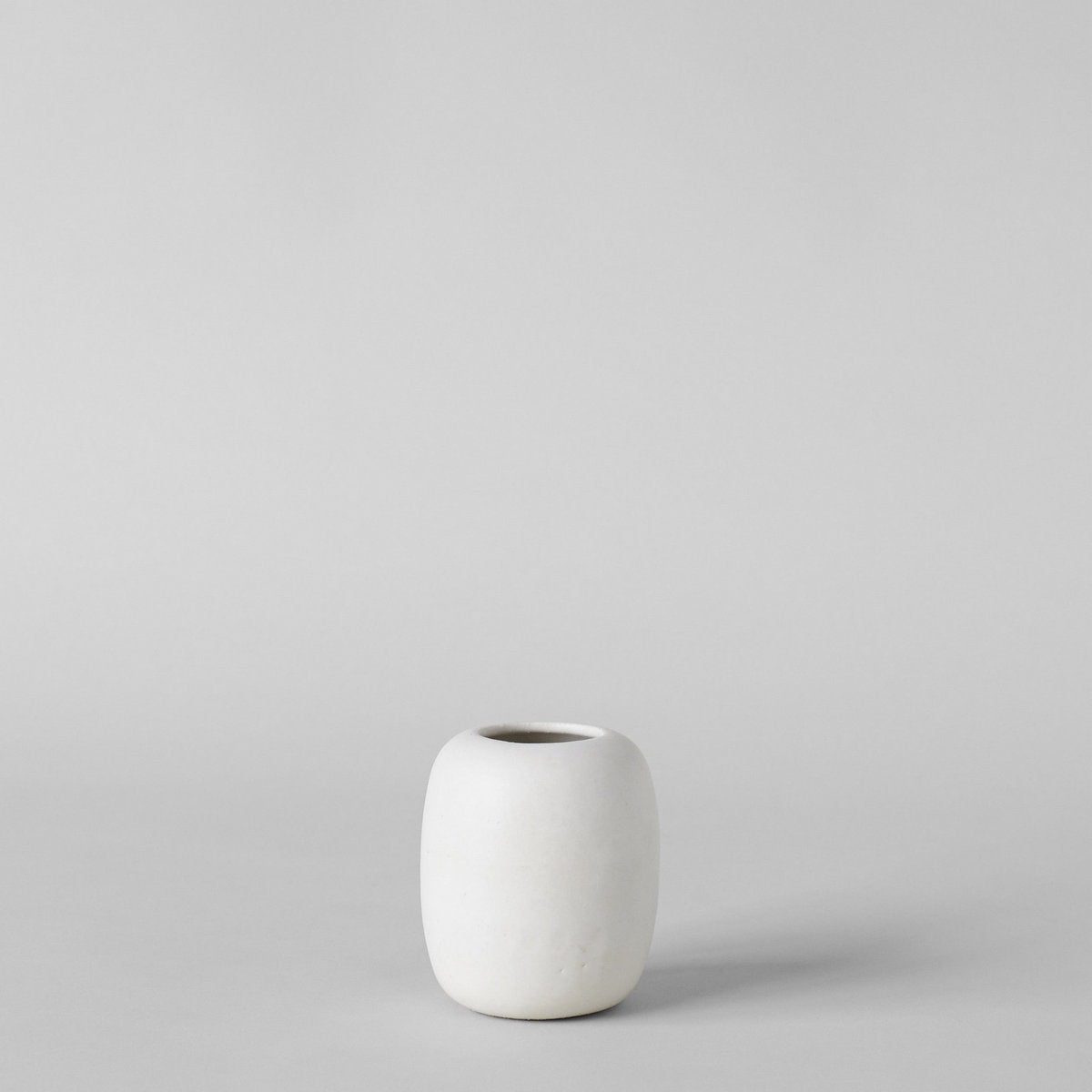 Short oval vase