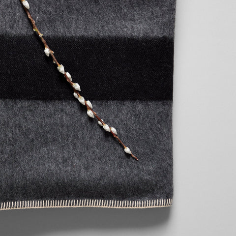 Siempre Throw, Charcoal - Bloomist