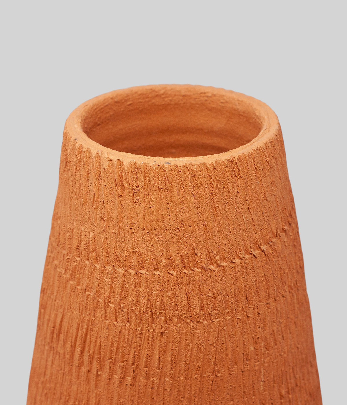 Reed Planter, Natural Terracotta