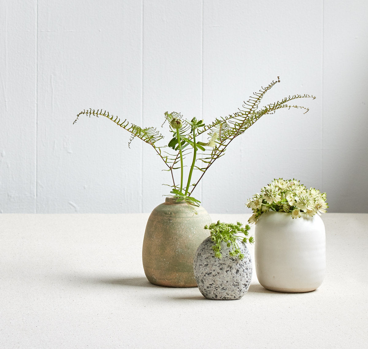 Terra Cotta Bud Vase, Greenwash - Bloomist