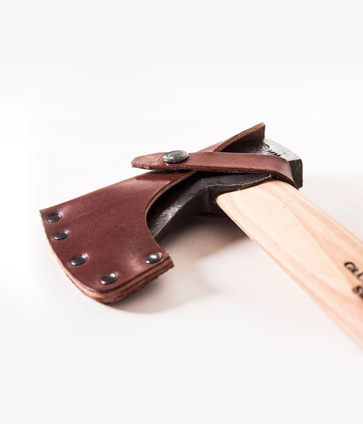 Gransfors Bruks camping hatchet with sheath and axe book included