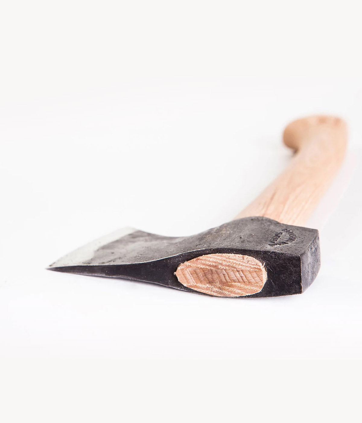 Lightweight hatchet for camping at 1.3 lbs with extended handle for power