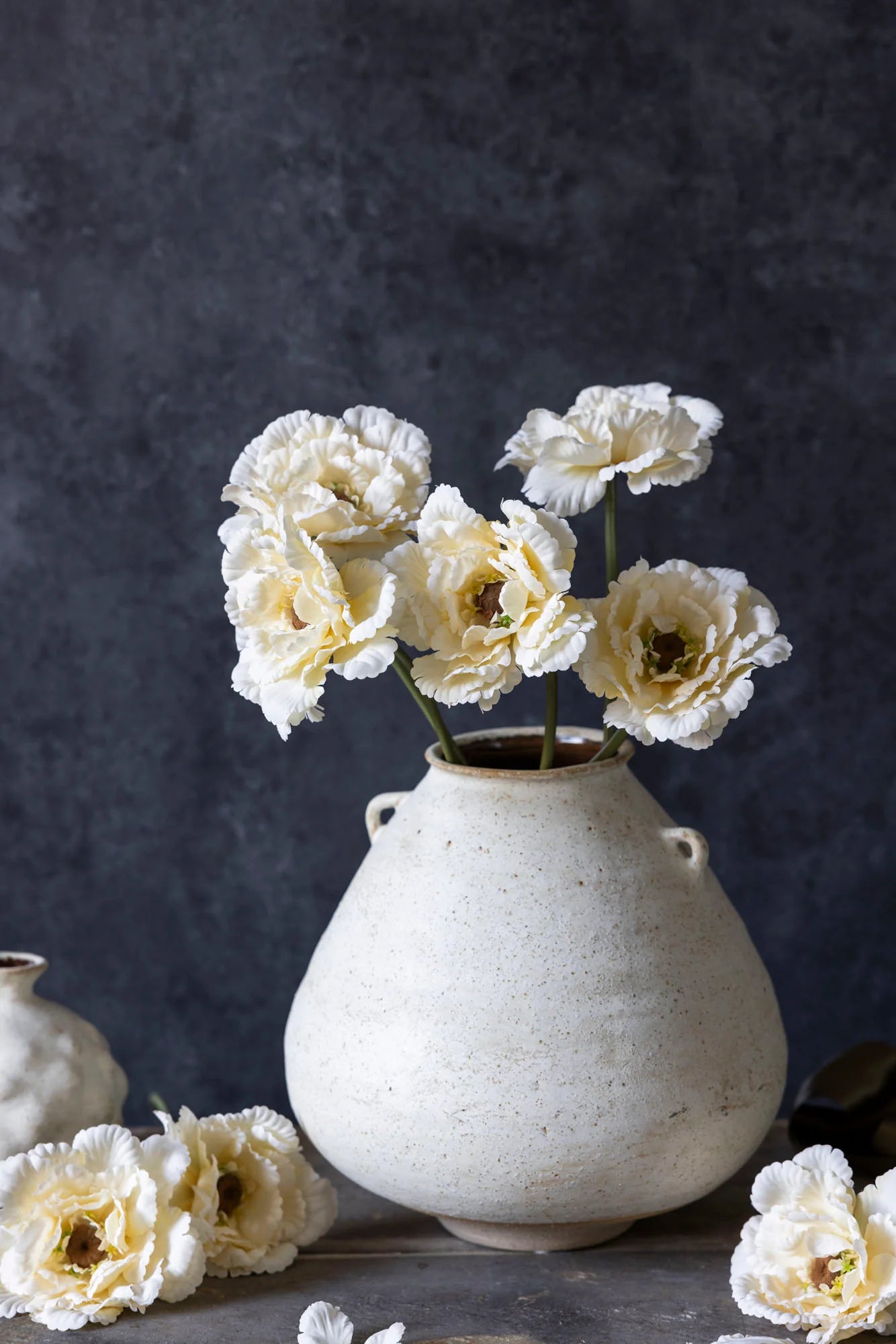 realistic garden lace peony