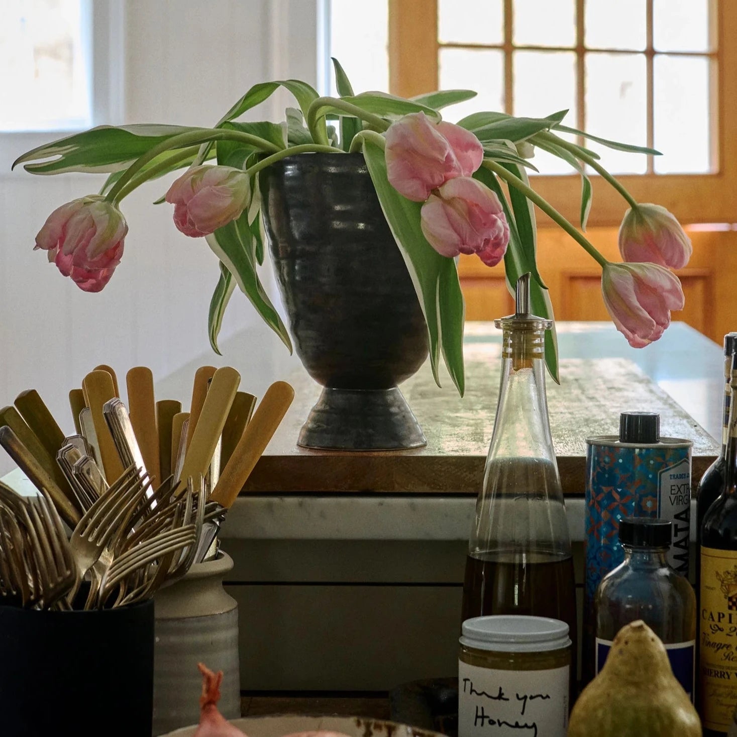 Bare Pedestal  Vase